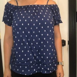 Off the shoulder top
